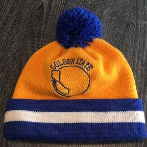 MITCHELL & NESS GOLDEN STATE WARRIORS POM SKULLIE